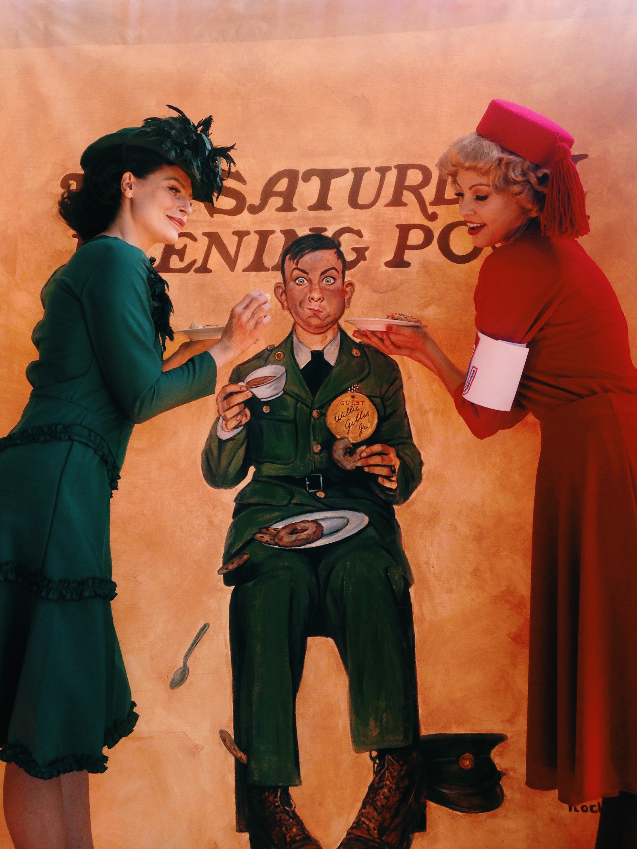 Norman Rockwell Live Actors